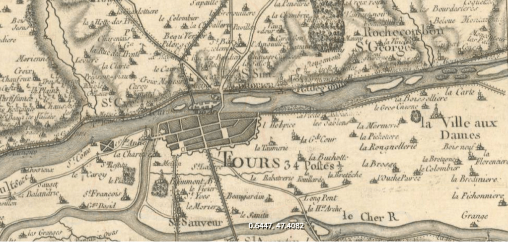 Les migrations internes dans la France du XVIIIe siècle :